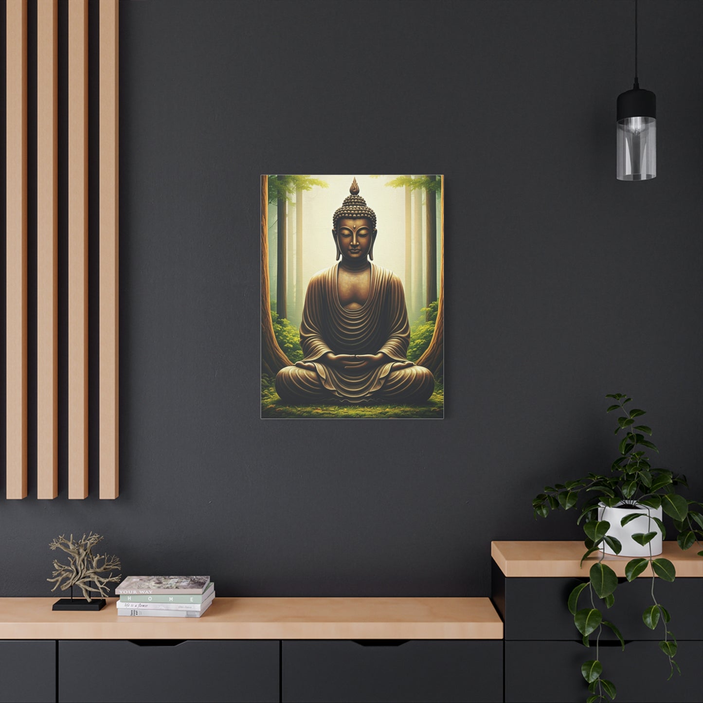 Forest Sanctuary Buddha Wall Art & Canvas Prints