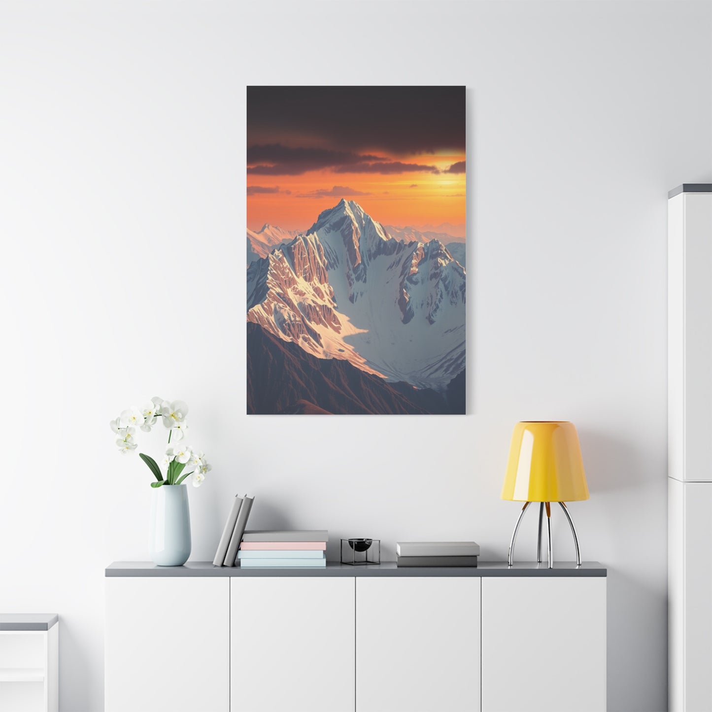 Serene Heights Artwork Wall Art & Canvas Print