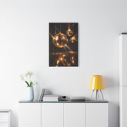Golden Disco Ball Glamour Wall Art & Canvas Print