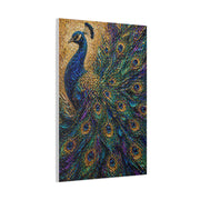 Impasto Jewel Peacock Expressionist Wall Art & Canvas Print