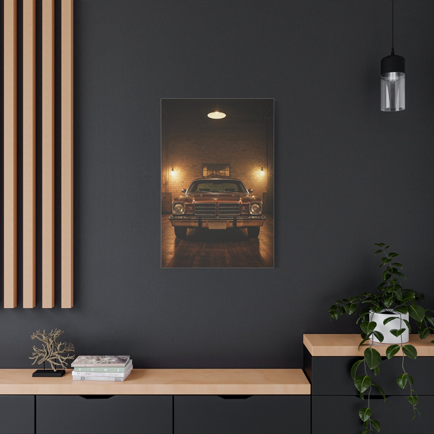 Dodge Aspen R/T Barn Garage Atmosphere Wall Art & Canvas Prints