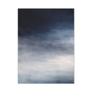 Navy Mist Atmospheric Gradient Wall Art & Canvas Print