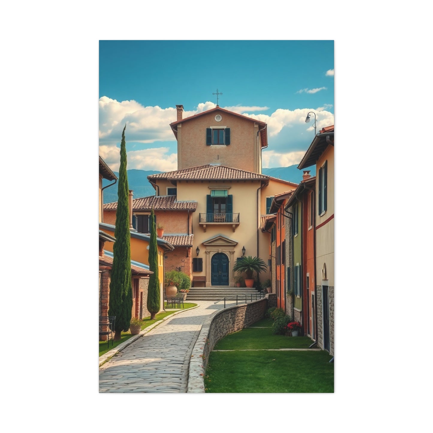 Vision Tuscany Art Art Wall Art & Canvas Print