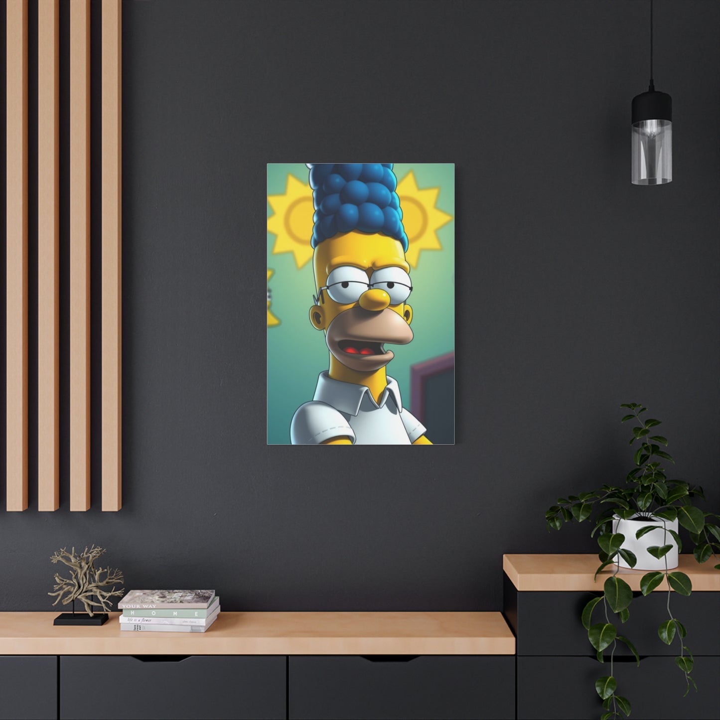 Supreme The Simpsons Art Beautiful Collection Wall Art & Canvas Print