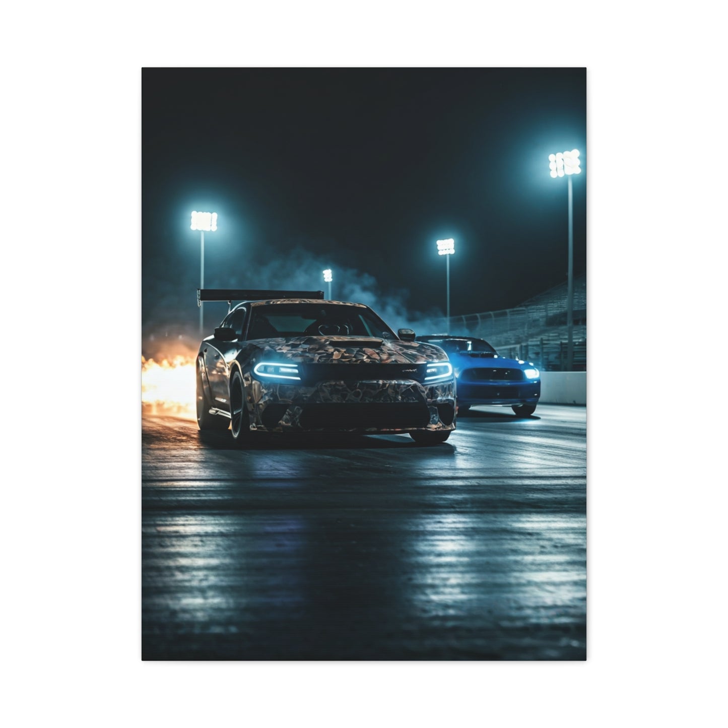 Hellcat Inferno Launch – Mustang Mach 1 Under Pressure Wall Art & Canvas Prints