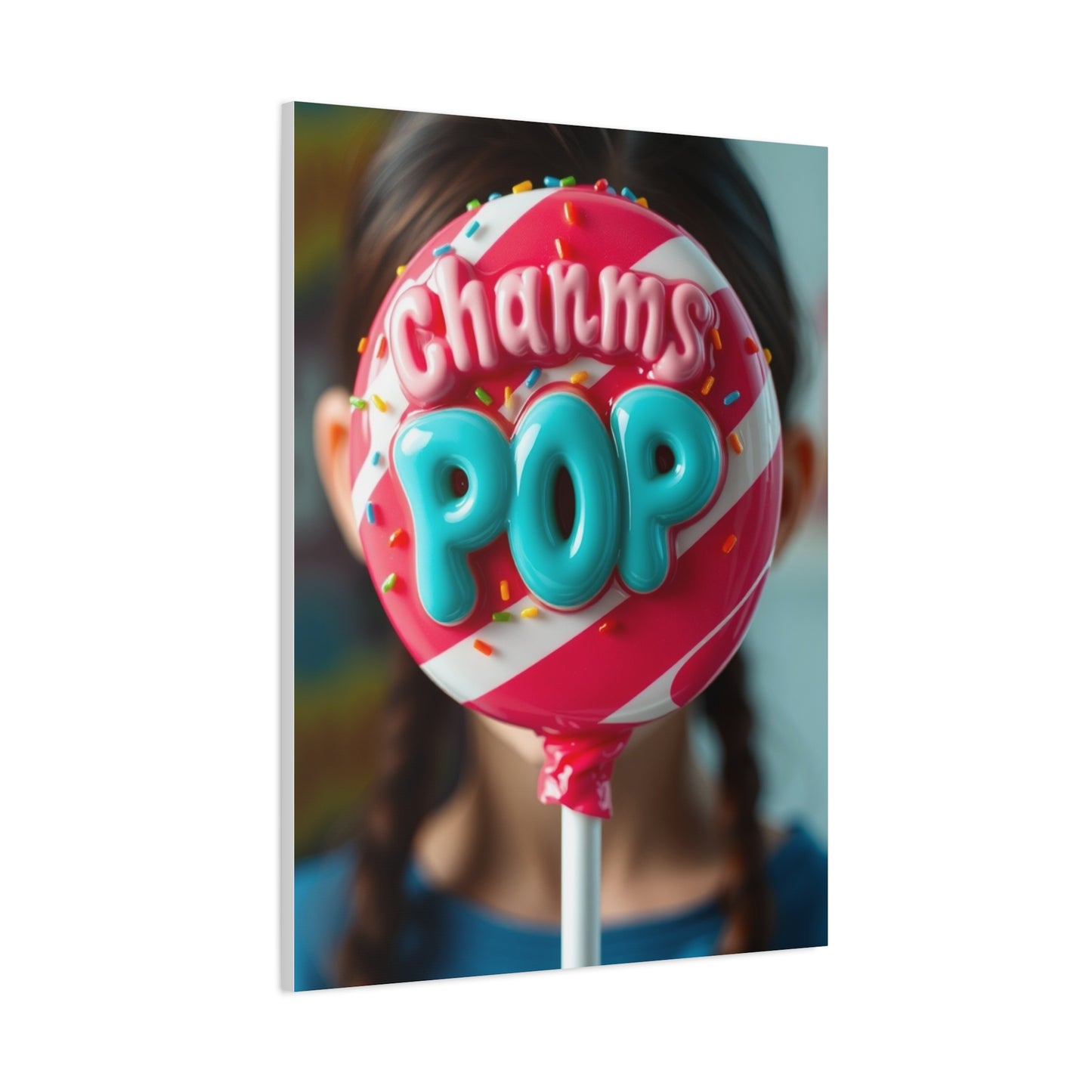 Sophisticated Candy Whirl Wall Art & Canvas Print
