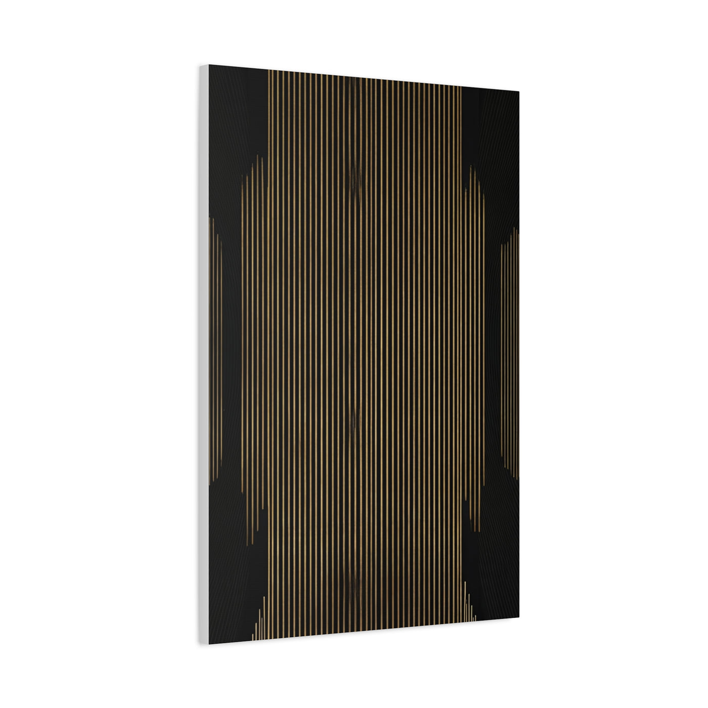Midnight Gold Column Abstract Wall Art & Canvas Prints