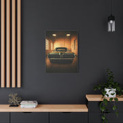 Mercury Cougar Retro Dealership Wall Art & Canvas Prints
