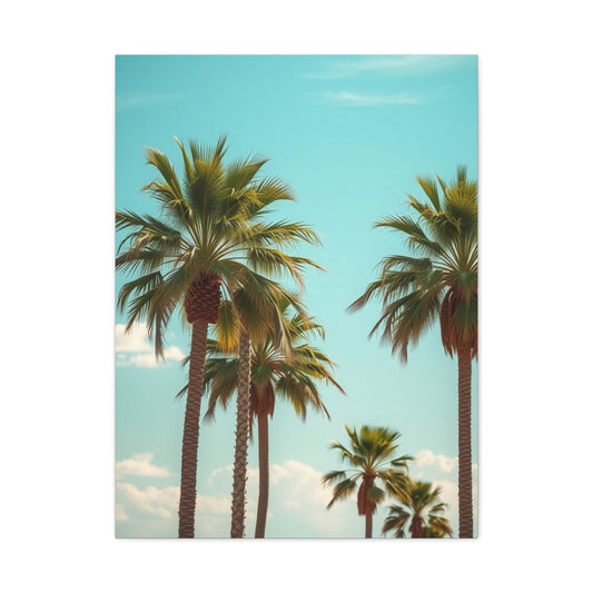 Palm Trees Art Premium Canvas 19 Wall Art & Canvas Print