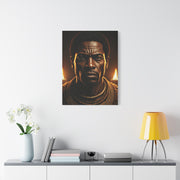Regal Warrior King Portrait Wall Art & Canvas Prints