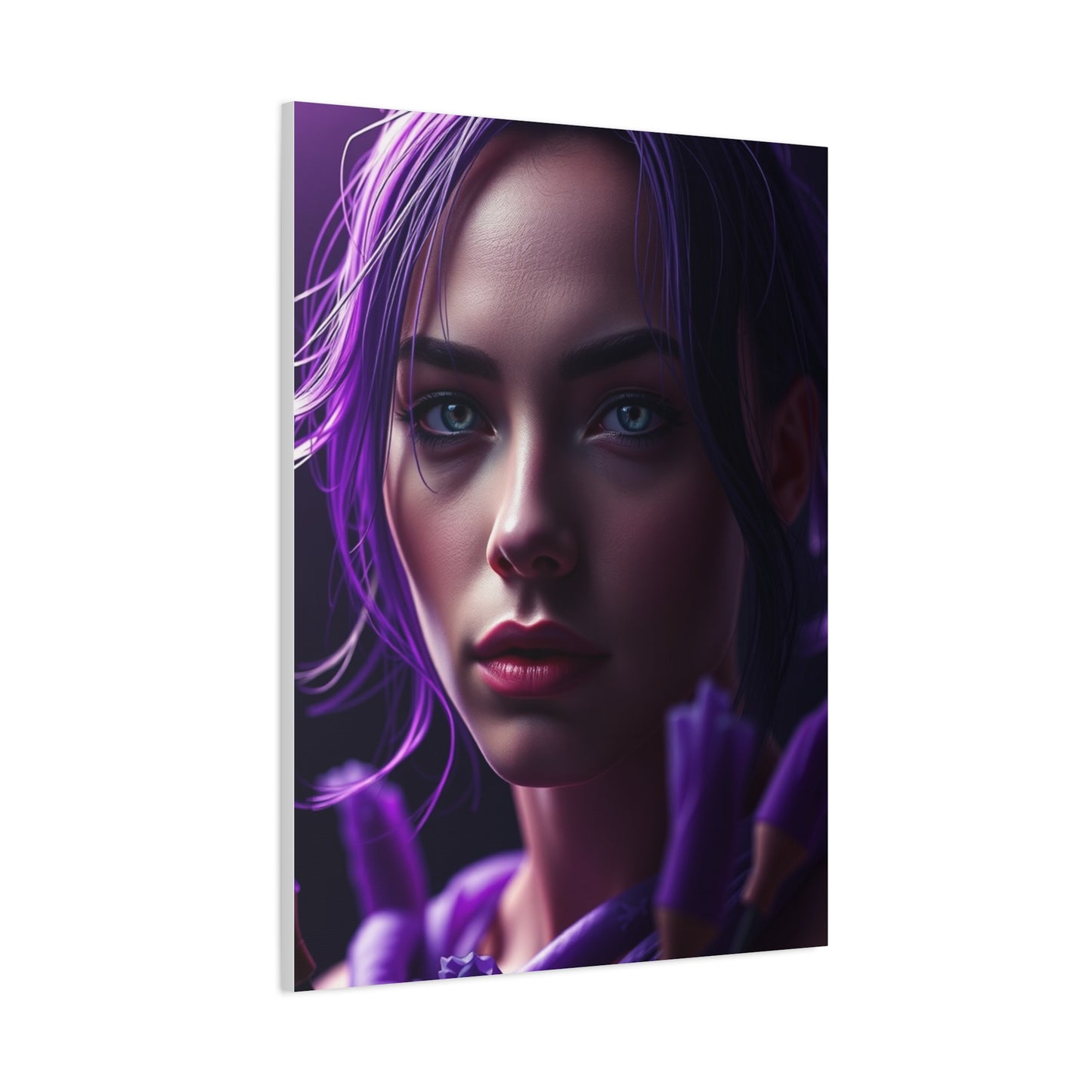 Majestic Amethyst Canvas Wall Art & Canvas Print
