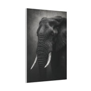 Monochrome Elephant Fine Art Portrait Wall Art & Canvas Print