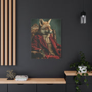 Gentleman Fox Victorian Portrait Wall Art & Canvas Print