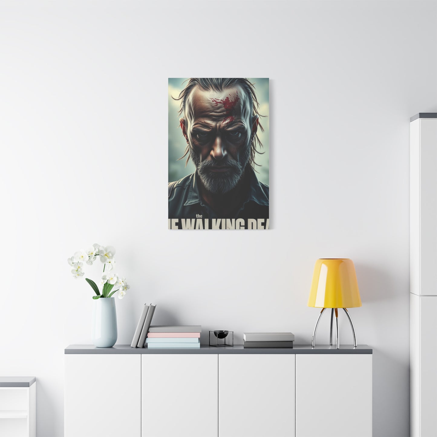 The Walking Dead Characters Art Supreme Canvas Wall Art & Canvas Print