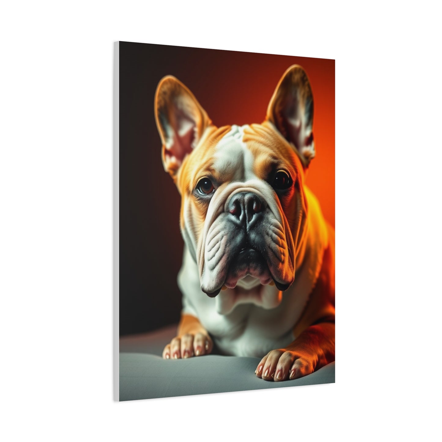 Supreme Bulldog Art Beautiful Collection Wall Art & Canvas Print
