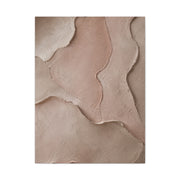 Wabi-Sabi Pink Blush Plaster Texture Wall Art & Canvas Print