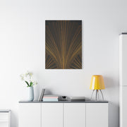 Regal Fan Lines Art Deco Wall Art & Canvas Prints