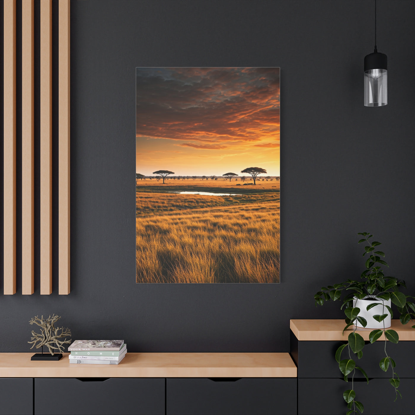 Stormlight Over Emerald Jungle Valley Wall Art & Canvas Prints