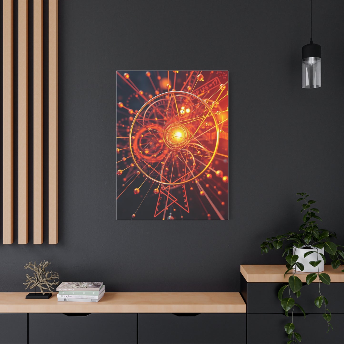 Mathematics Art Refined Canvas Wall Art & Canvas Print