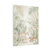 Soft Jungle Nursery Wildlife Tropical Wall Art & Canvas Print