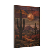 Southwestern Reclaimed Wood Desert Wall Art & Canvas Print