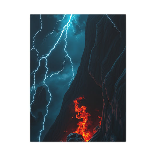 Gothic Whirlwind Canvas Wall Art & Canvas Print