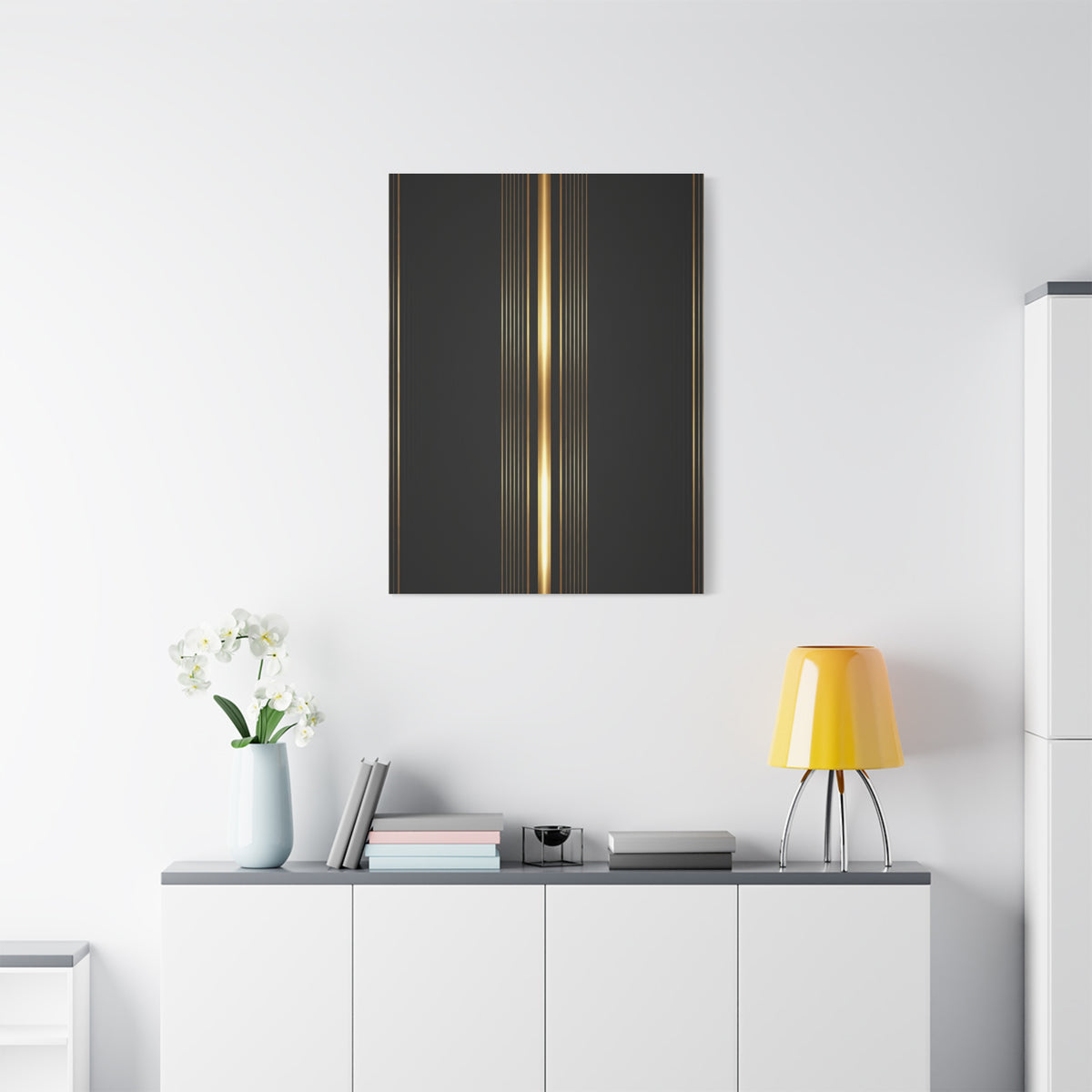 Golden Light Axis Minimal Wall Art & Canvas Prints