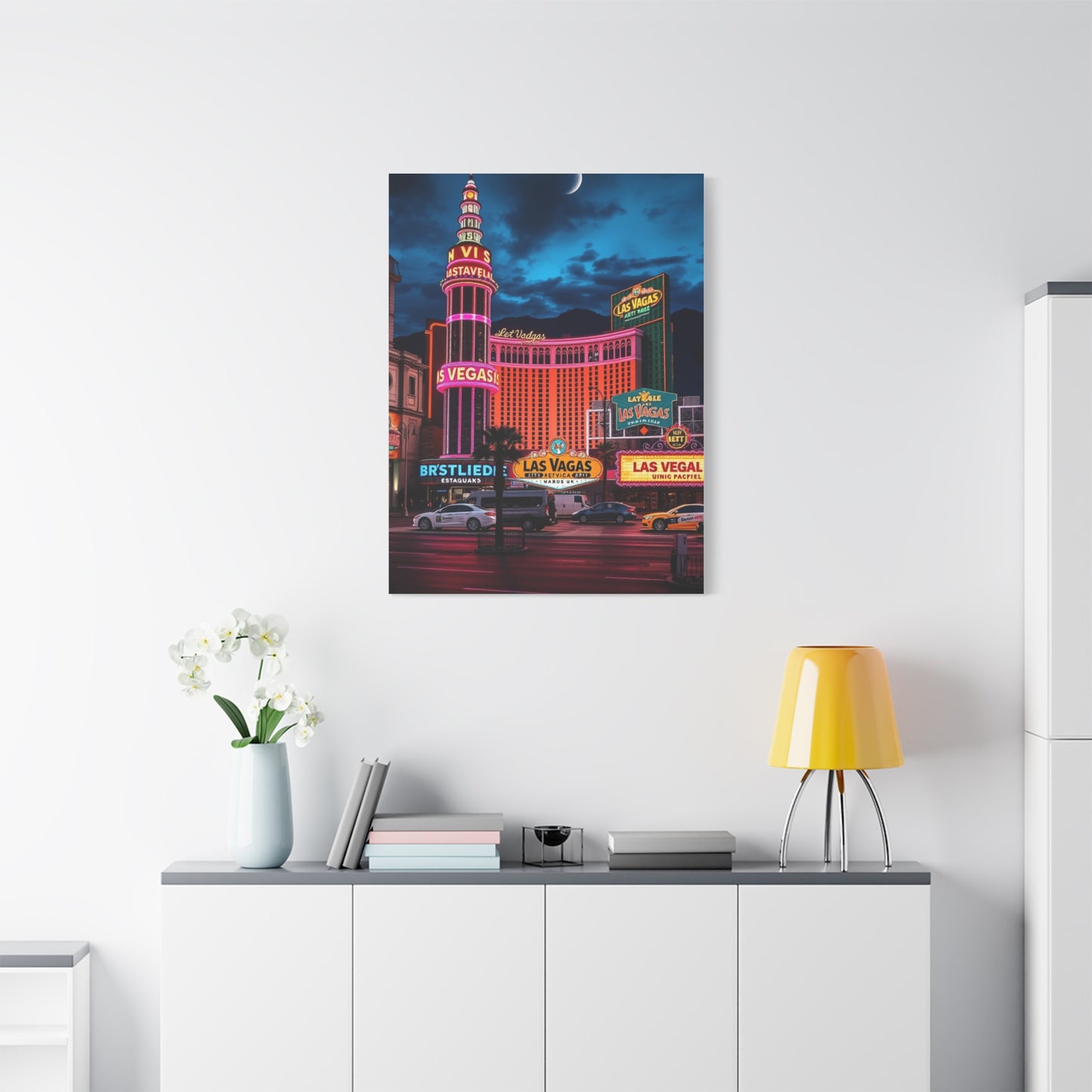 Las Vagas Art Canvas Art 2 Wall Art & Canvas Print