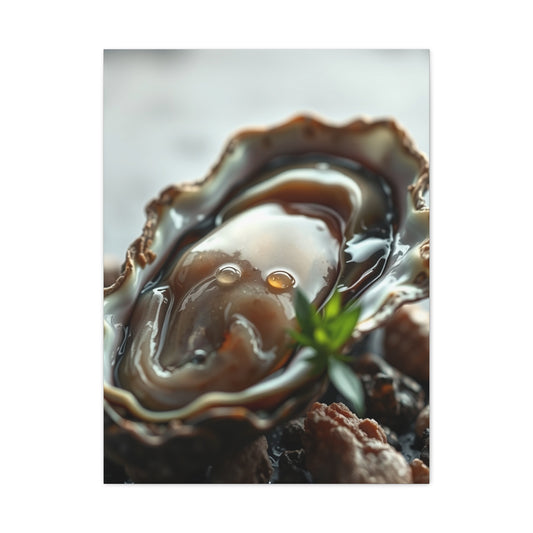 Oyster Art Canvas Art 1 Wall Art & Canvas Print