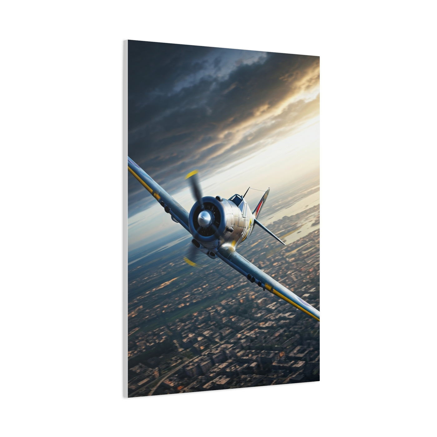 Cockpit Horizon Combat Flight Wall Art & Canvas
