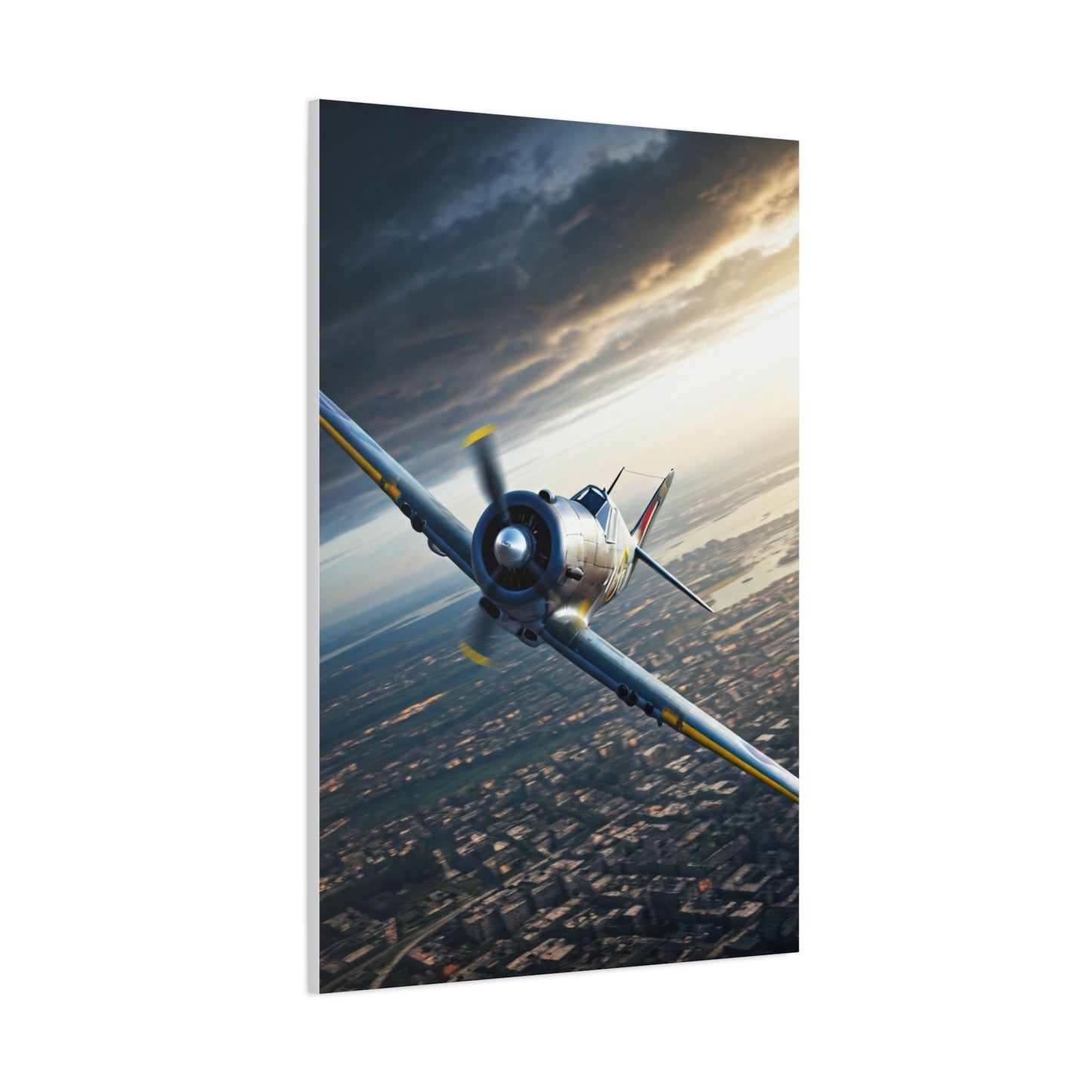Cockpit Horizon Combat Flight Wall Art & Canvas