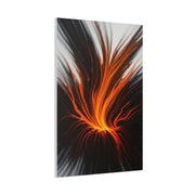 Fiery Energy Surge Abstract Wall Art & Canvas Prints