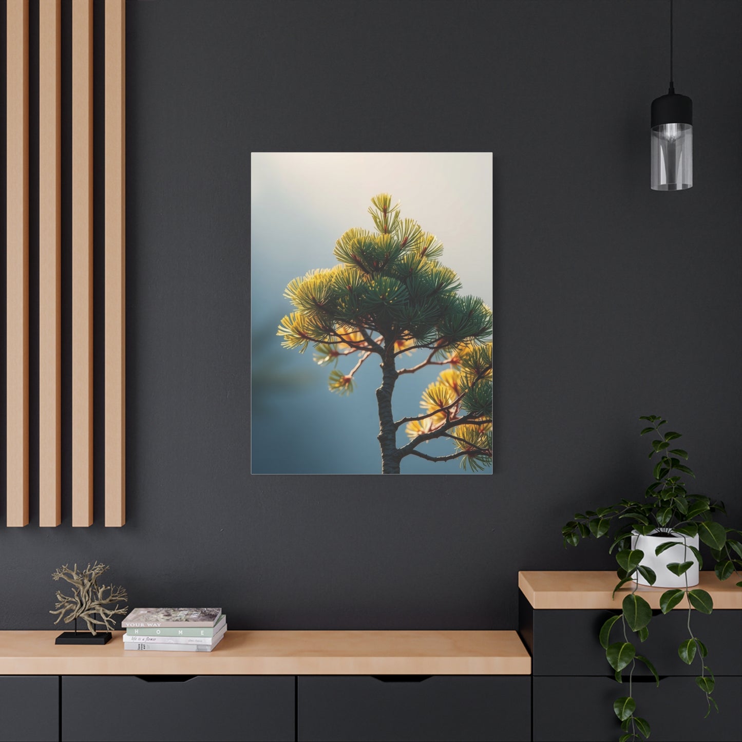 Pine Tree Art Supreme Canvas  Wall Art & Canvas Print