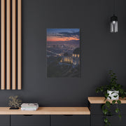 Los Angeles Skyline from Griffith Observatory Wall Art & Canvas Print