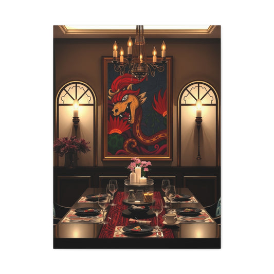 Gastronomic Elegance Canvas Wall Art & Canvas Print