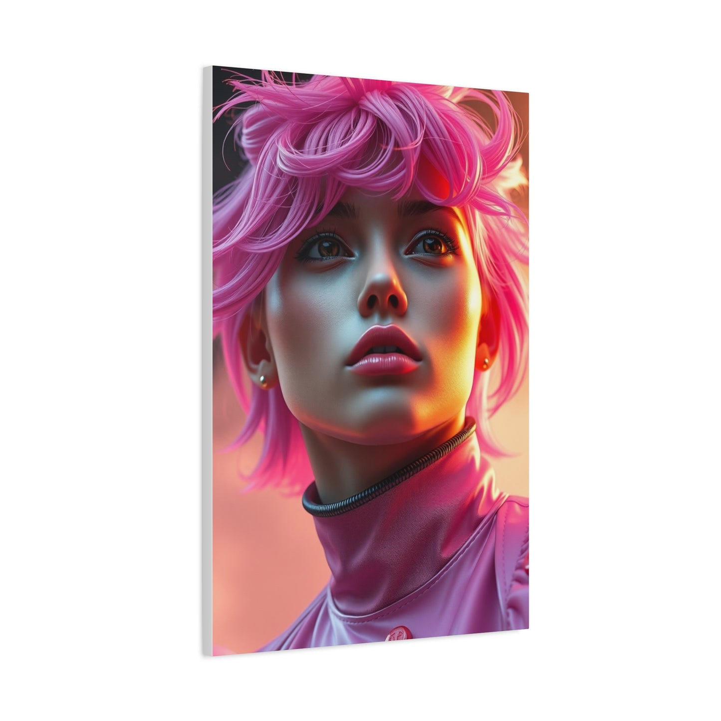Supreme Art Gold & Pink Art Collection Wall Art & Canvas Print