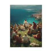 Sermon by the Sea Sacred Teaching Wall Art & Canvas Print