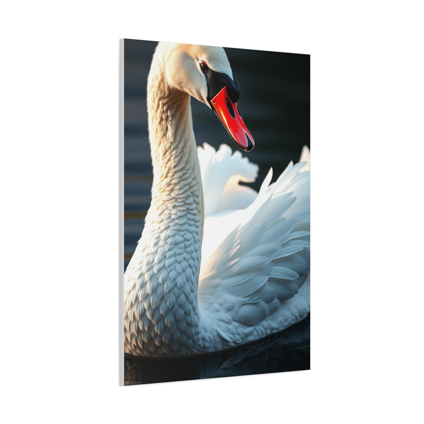 Swan Art Supreme Canvas Wall Art & Canvas Print
