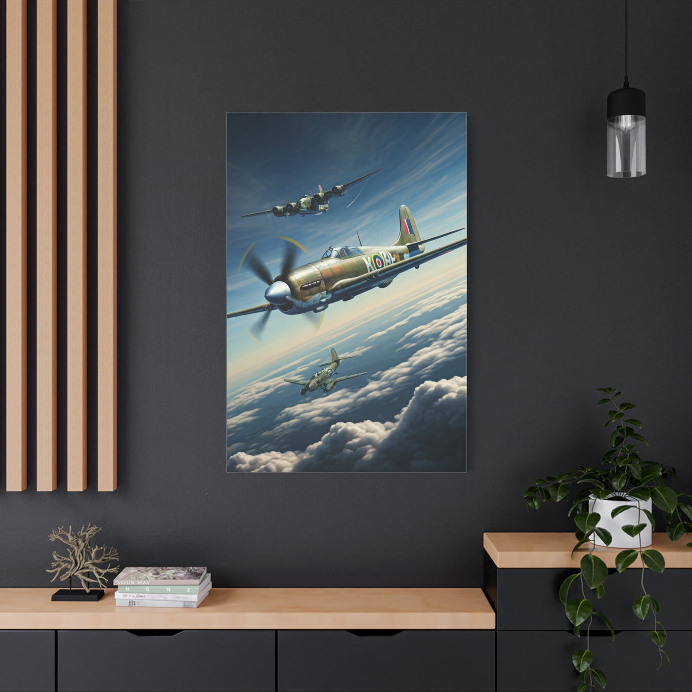 Squadron Sky Formation Wall Art & Canvas Prints