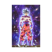 Dragon Ball Z Perfected Ultra Instinct Goku Poster Wall Art & Canvas Print