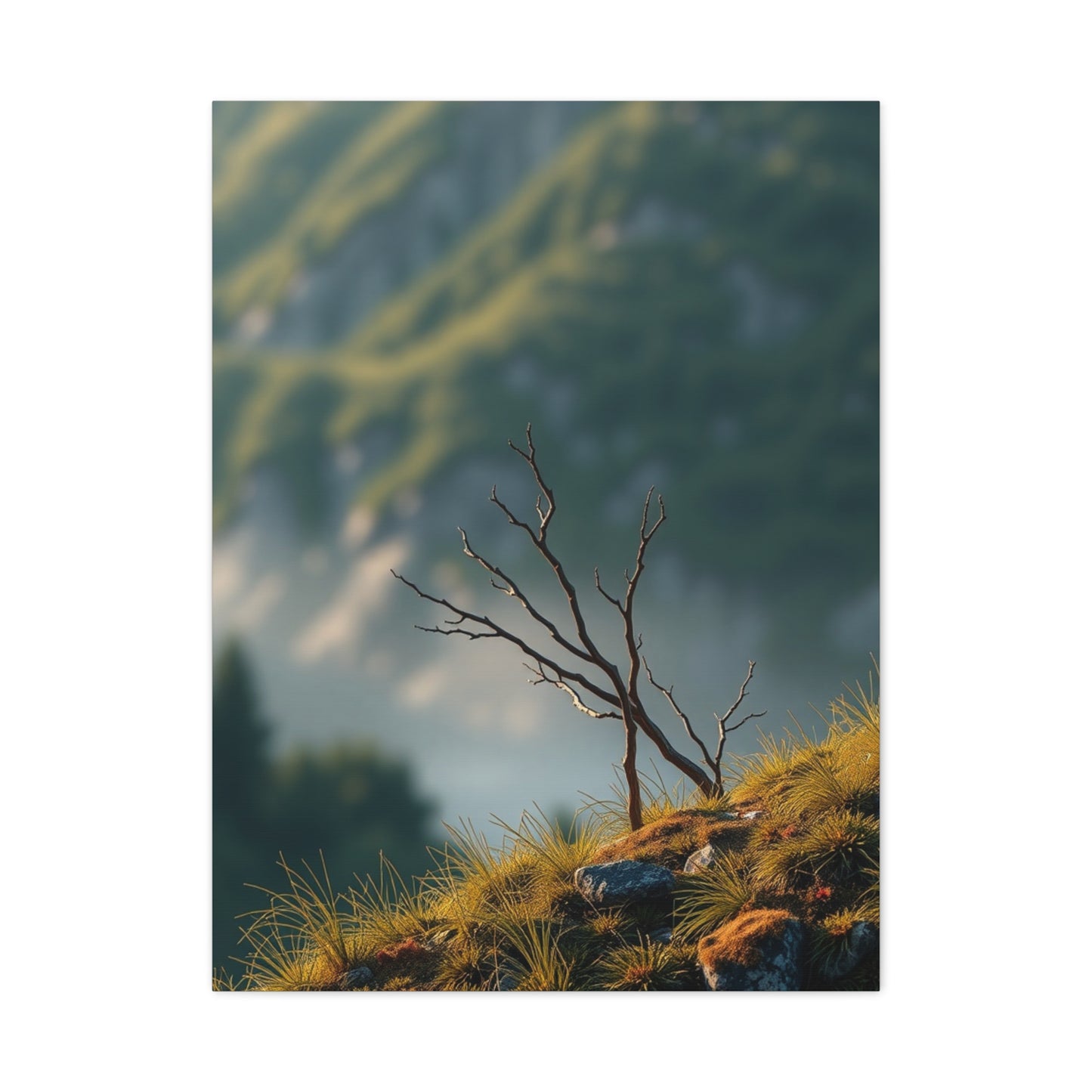 Gilded Woodland Canvas Wall Art & Canvas Print