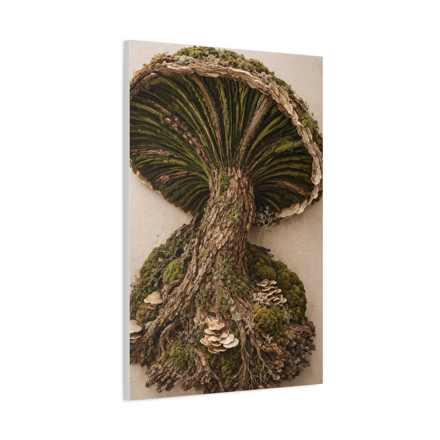 Giant Forest Biophilic Relief Sculpture Wall Art & Canvas Print