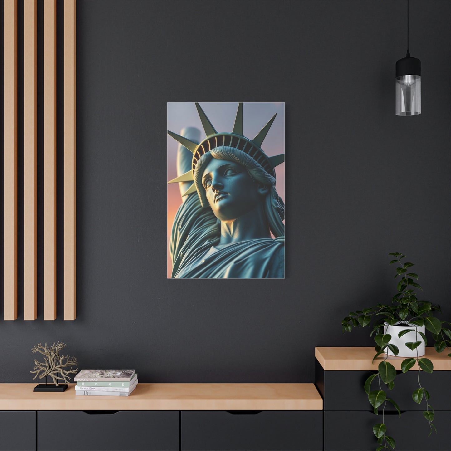 Majestic Freedom Portrait Wall Art & Canvas Print