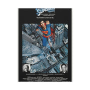 Superman "You'll Believe A Man Can Fly" Movie Poster Wall Art & Canvas Print