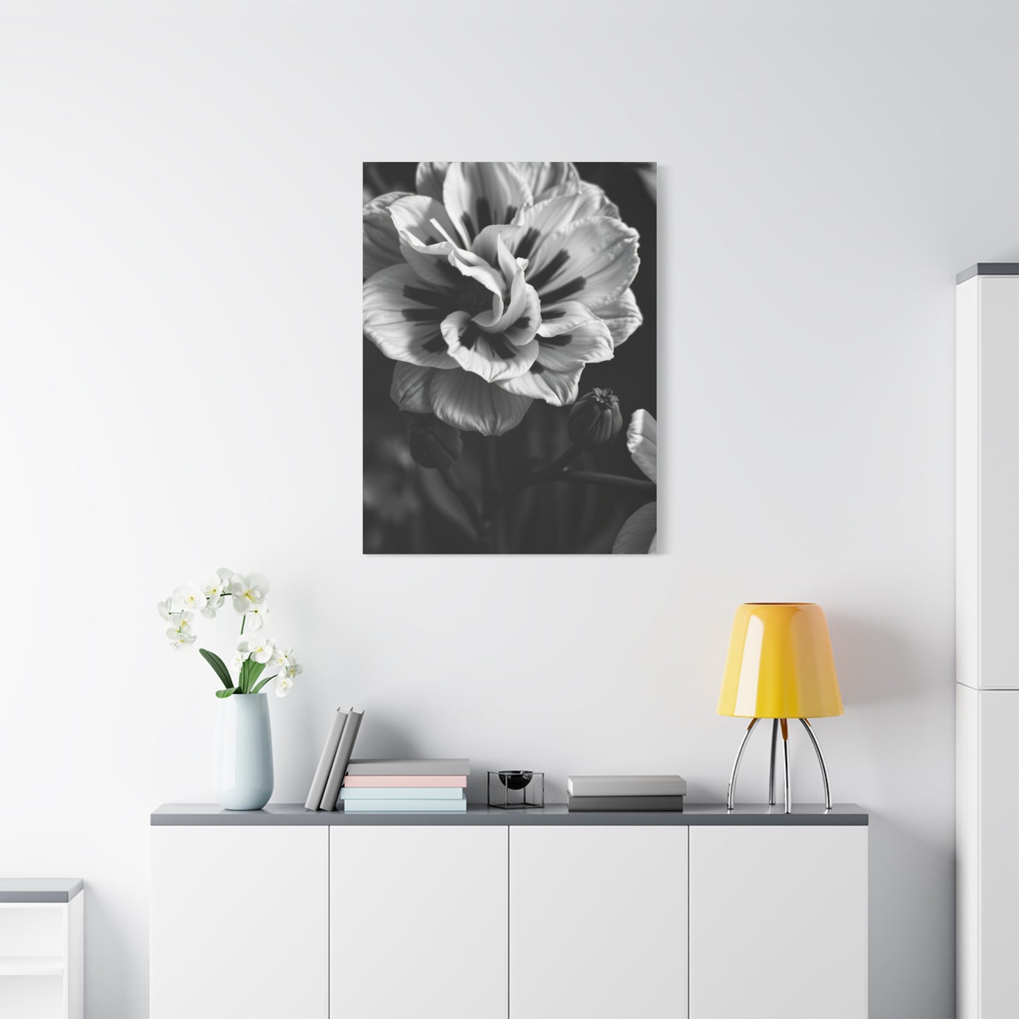 Chiaroscuro Botanical Canvas Wall Art & Canvas Print