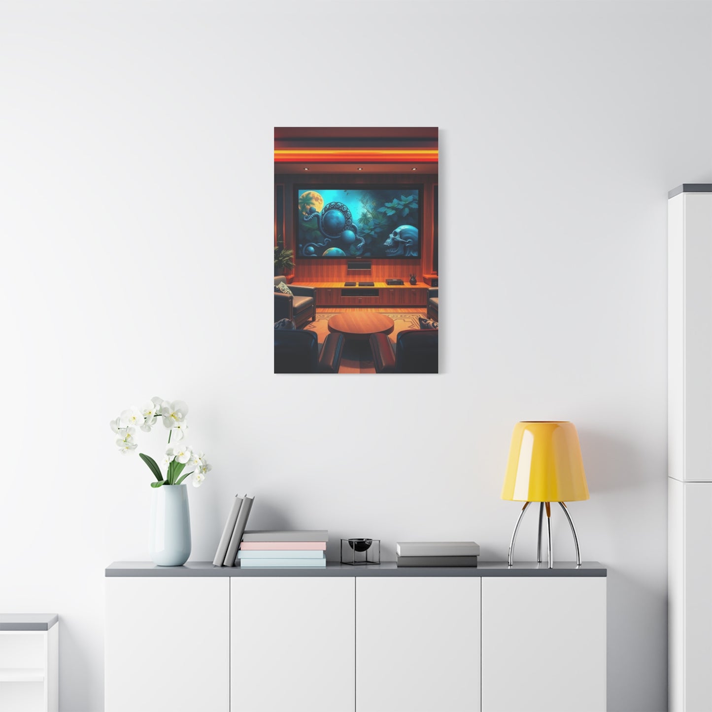 Masterpiece Home Theater Art Vision Wall Art & Canvas Print
