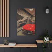Ferrari Showroom Automotive Wall Art & Canvas Print