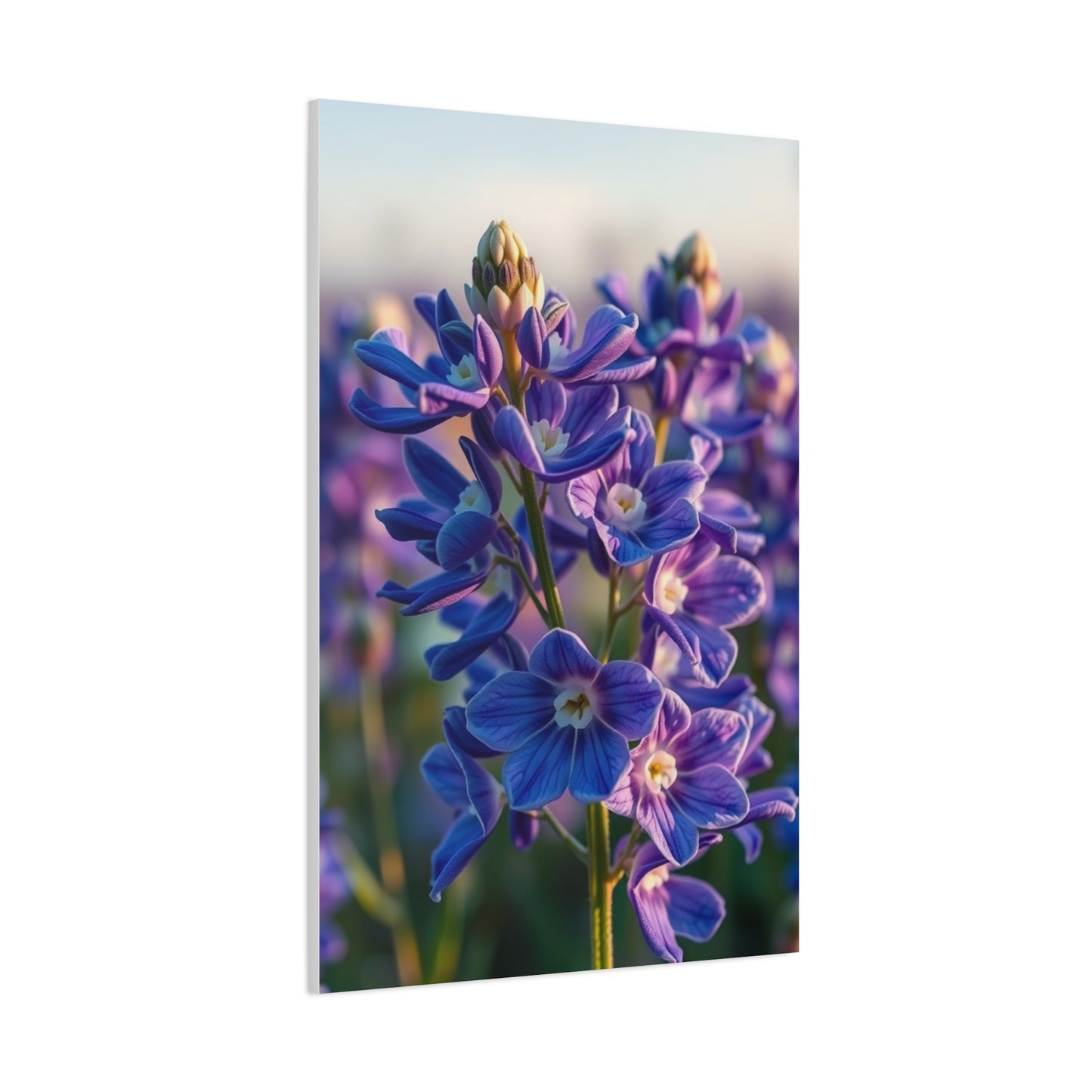 Supreme Collection Bluebonnet Flower Art Wall Art & Canvas Print