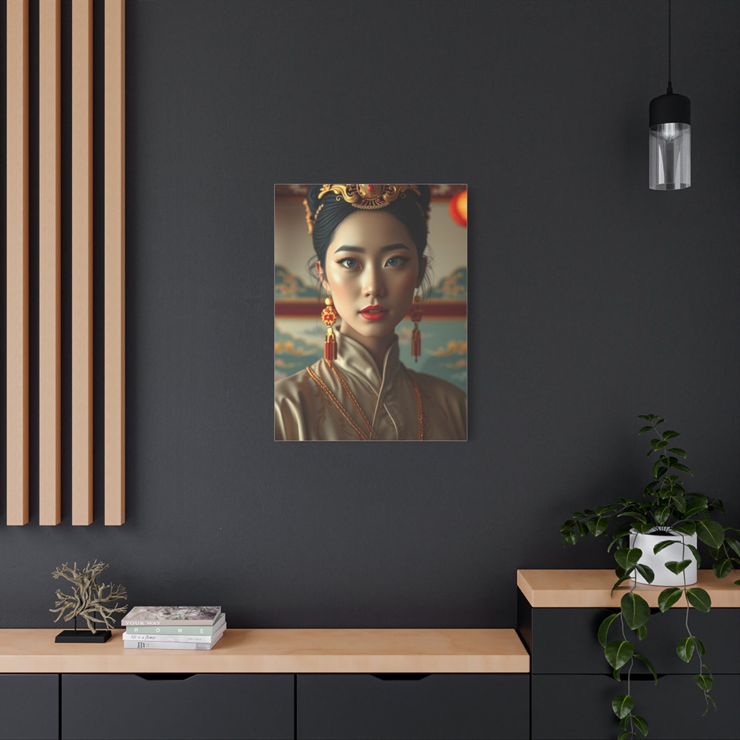Chinoisere Art Refined Canvas Wall Art & Canvas Print