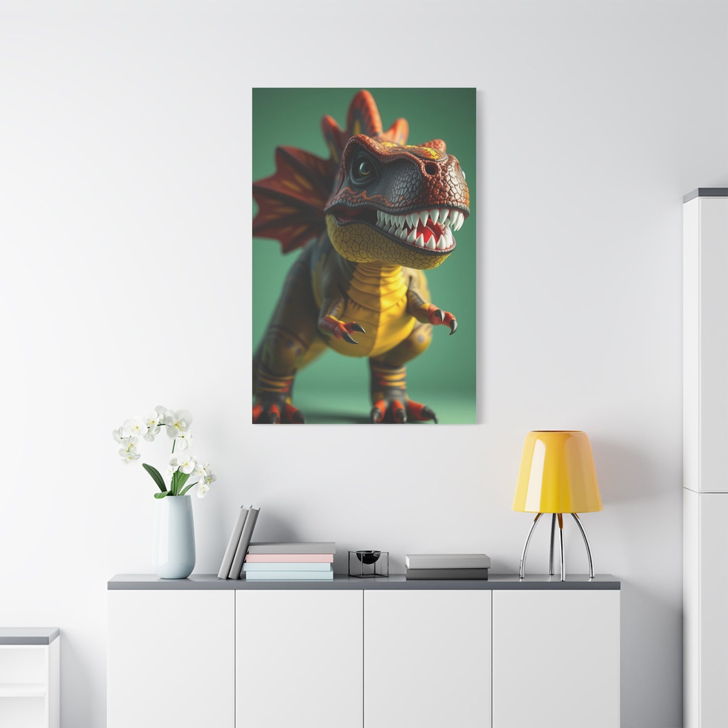 Kid’s Dinosaur Art Canvas Art 8 Wall Art & Canvas Print